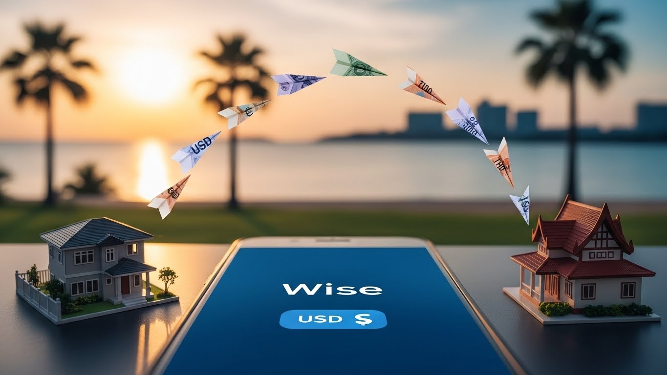 Wise 앱을 이용한 태국 월세 송금