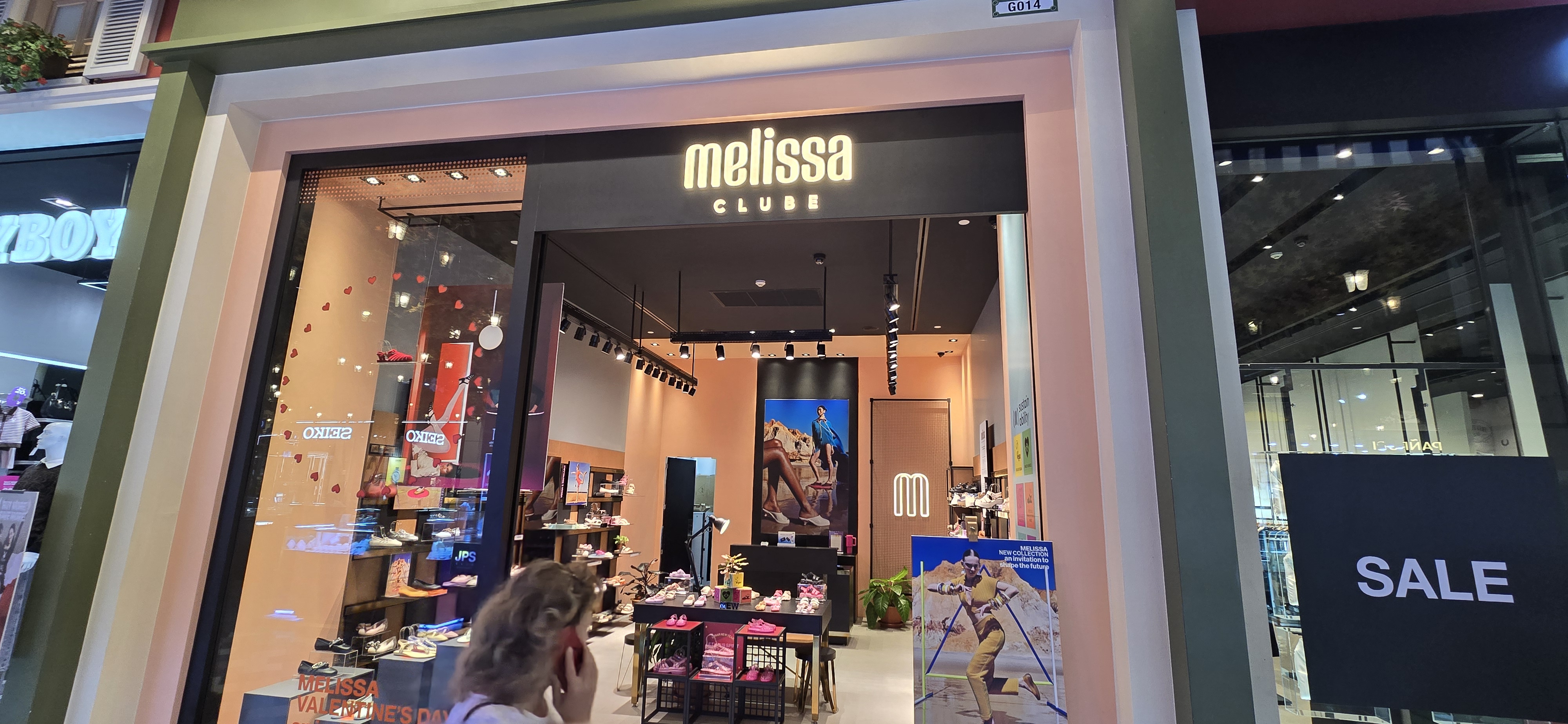MELISSA CLUBE 매장 전경