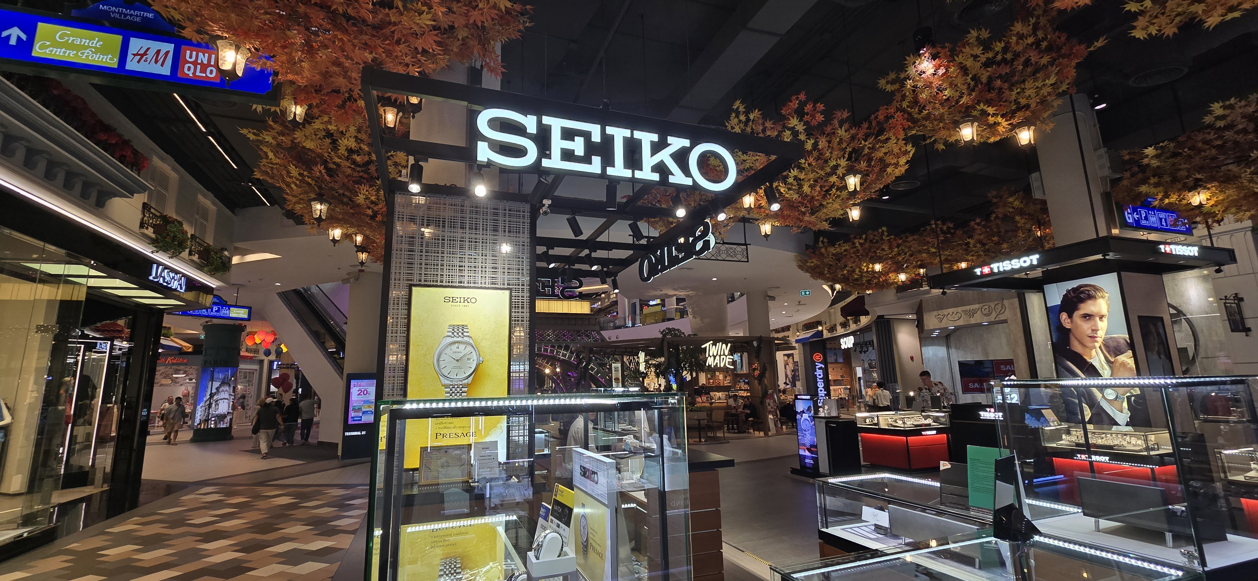 SEIKO 매장 전경