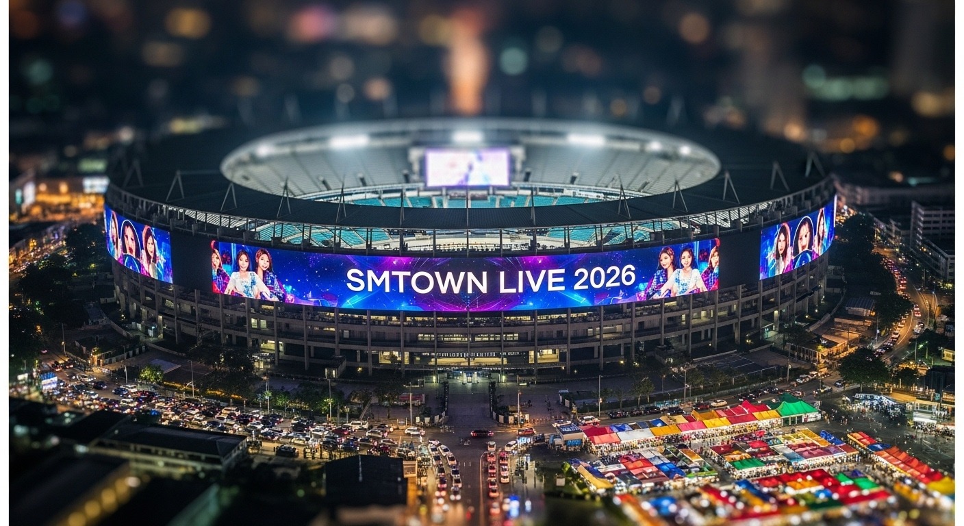 태국 방콕 콘서트 SMTOWN LIVE 2026