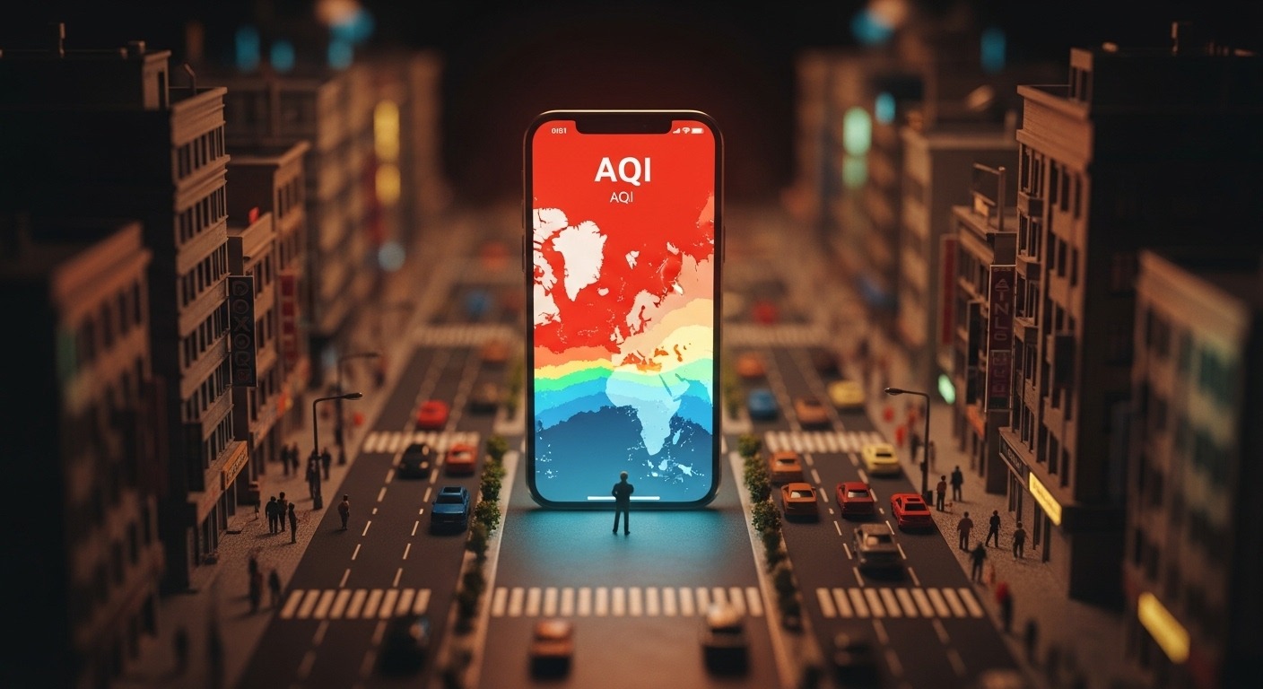 IQAir 앱 활용법