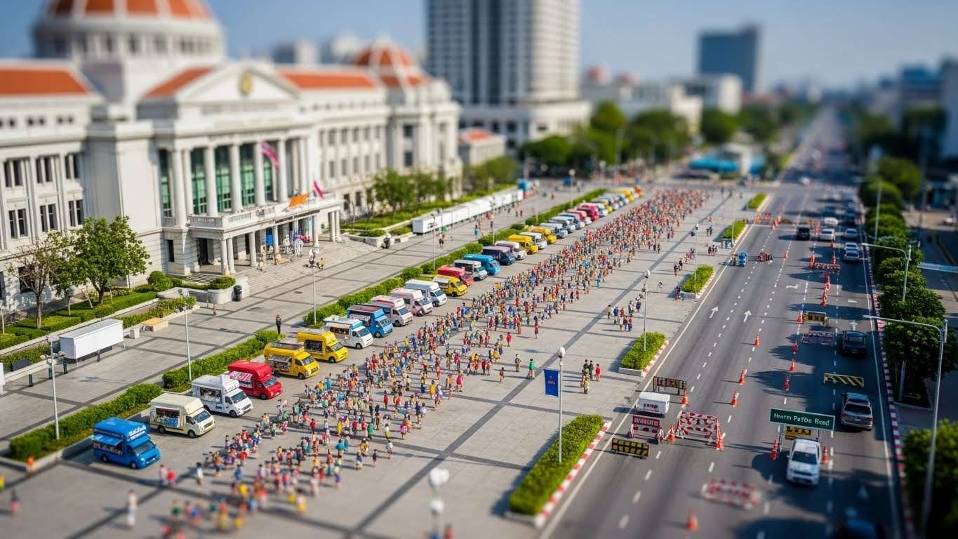 태국 어린이날 파타야 시청 선물 축제